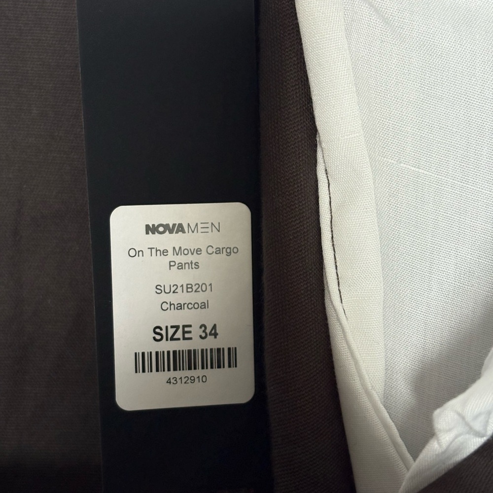 Fashion Nova ON THE MOVE Charcoal Cargo Pants